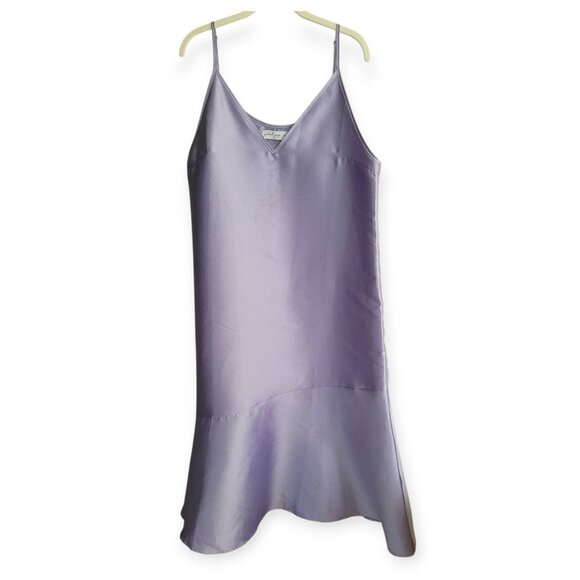Petal & Pup Lavender Satin Midi Dress XL - Picture 5 of 12